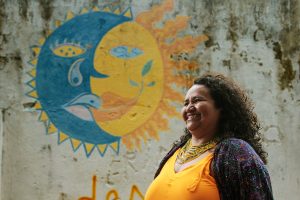 Cristiane Faustino fala sobre o impacto da usinas eólicas no Ceará - Foto: Nós, Mulheres da Periferia